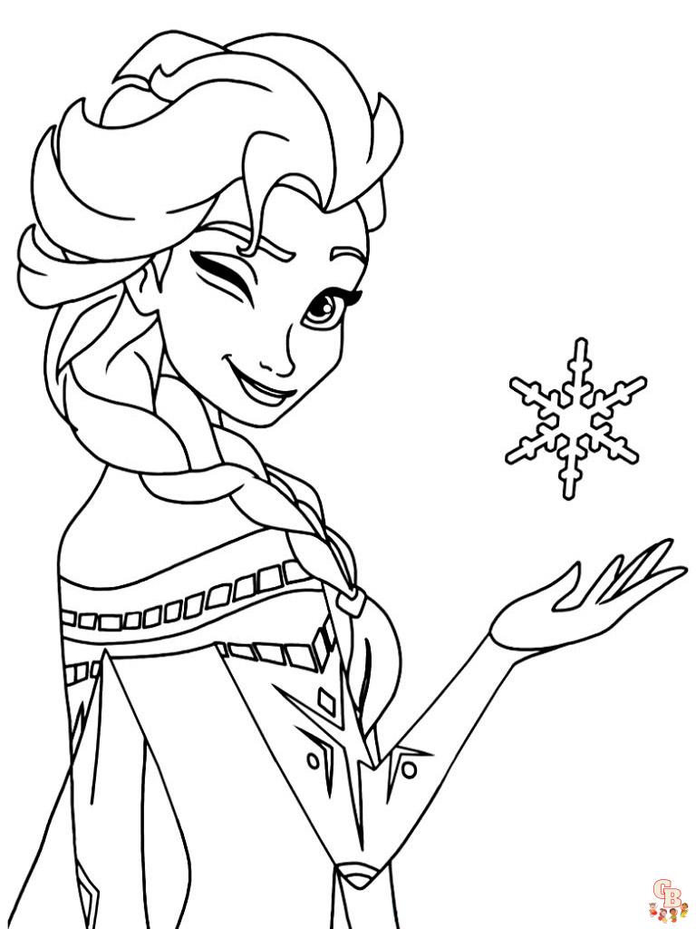 coloriage Frozen