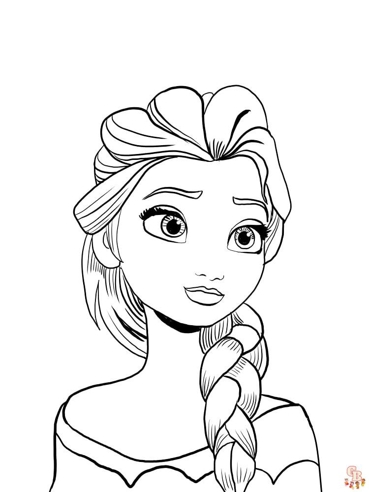 coloriage Frozen