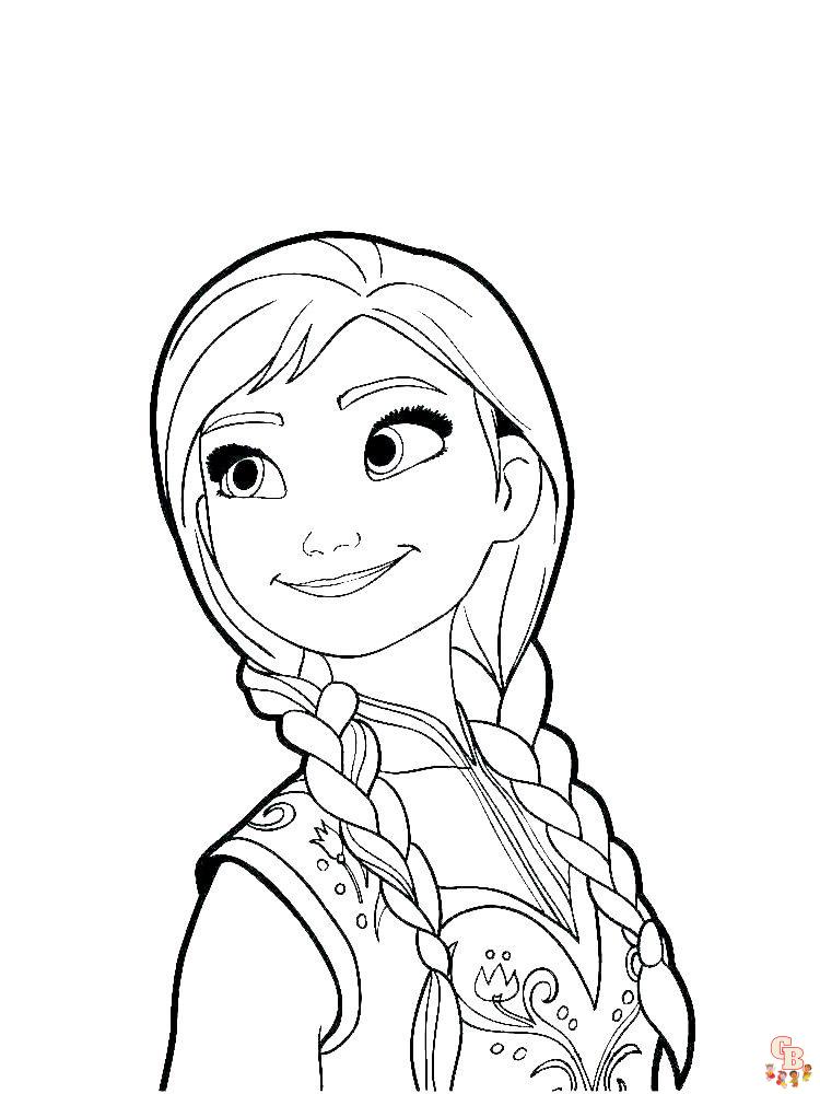 coloriage Frozen