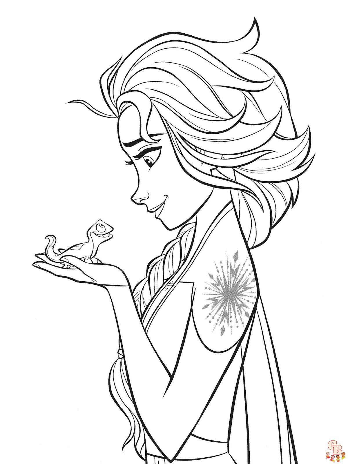 coloriage Frozen