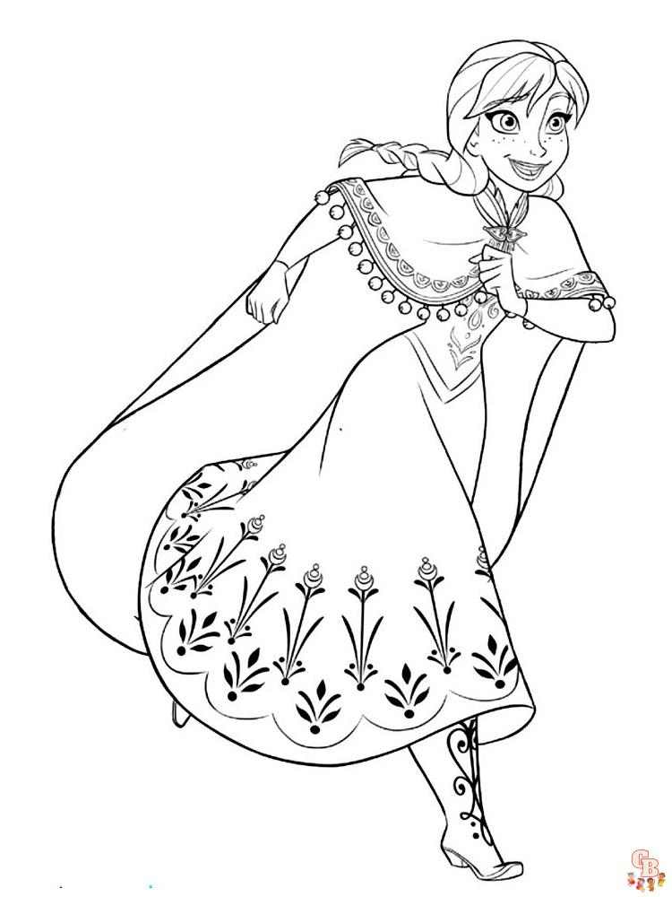 coloriage Frozen