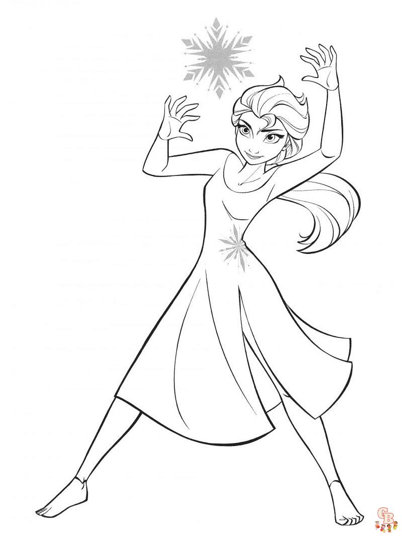 coloriage Frozen