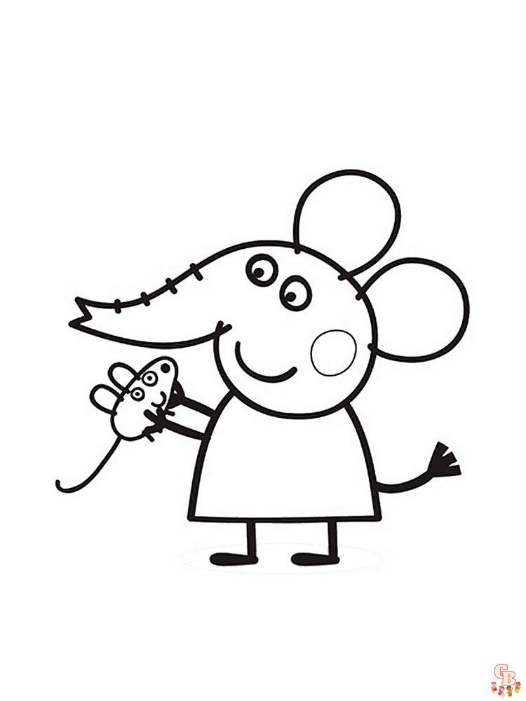 coloriage Peppa Pig