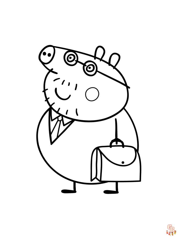 coloriage Peppa Pig