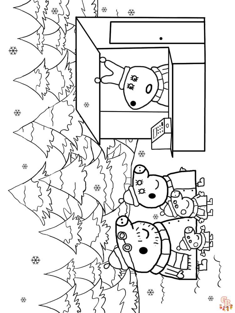 coloriage Peppa Pig