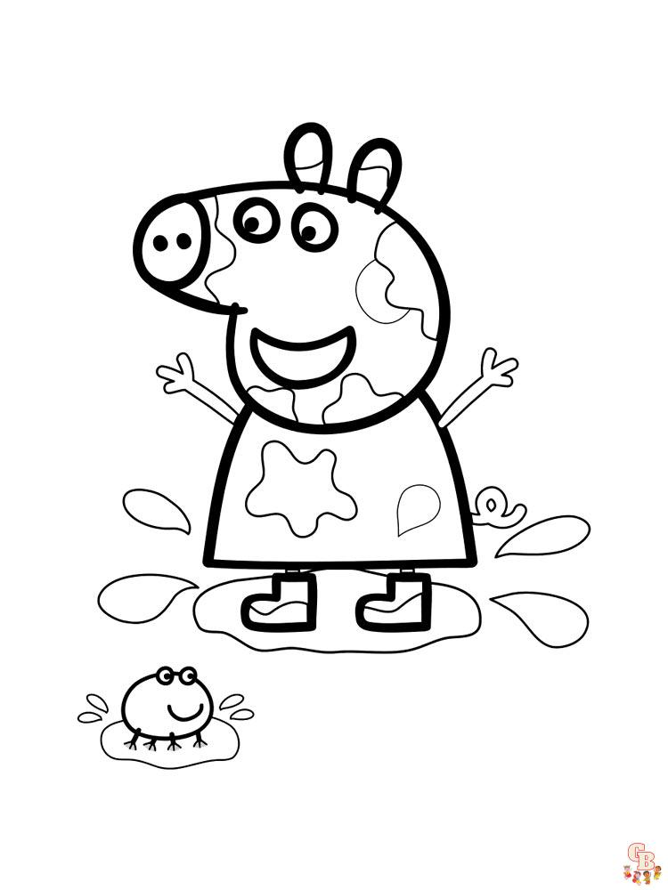 coloriage Peppa Pig