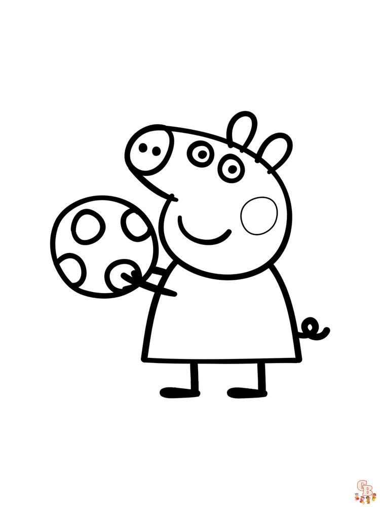 coloriage Peppa Pig