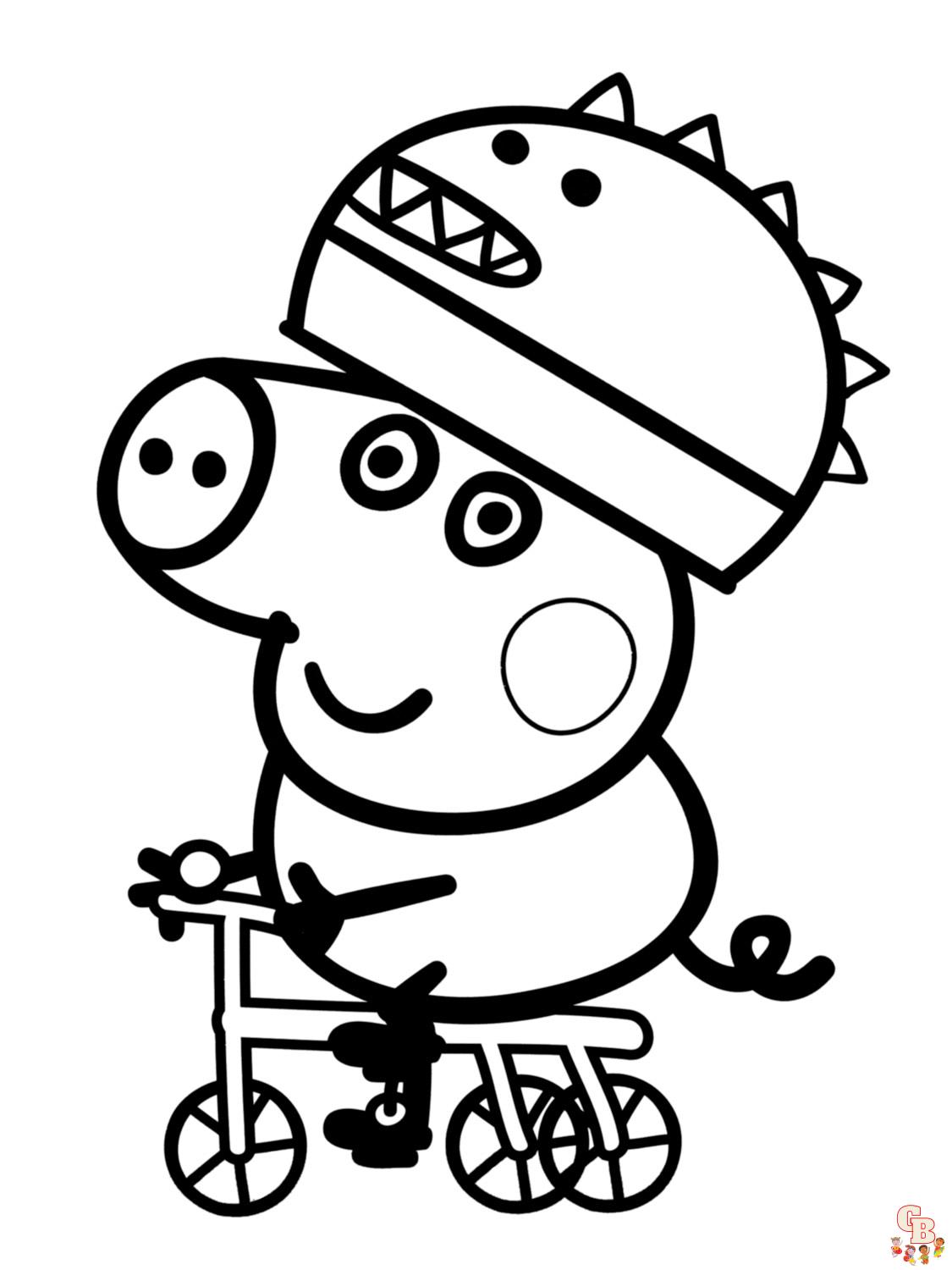 coloriage Peppa Pig