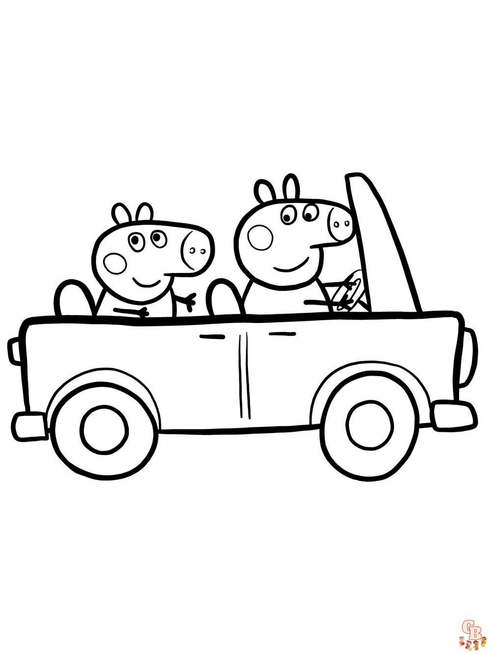 coloriage Peppa Pig