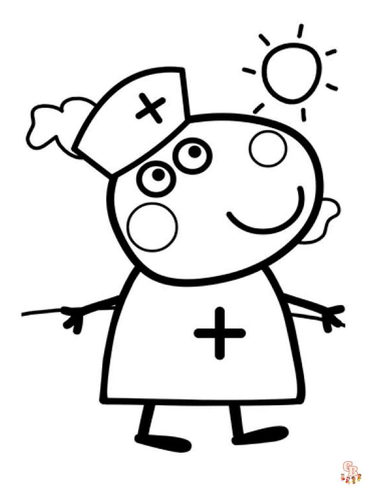 coloriage Peppa Pig