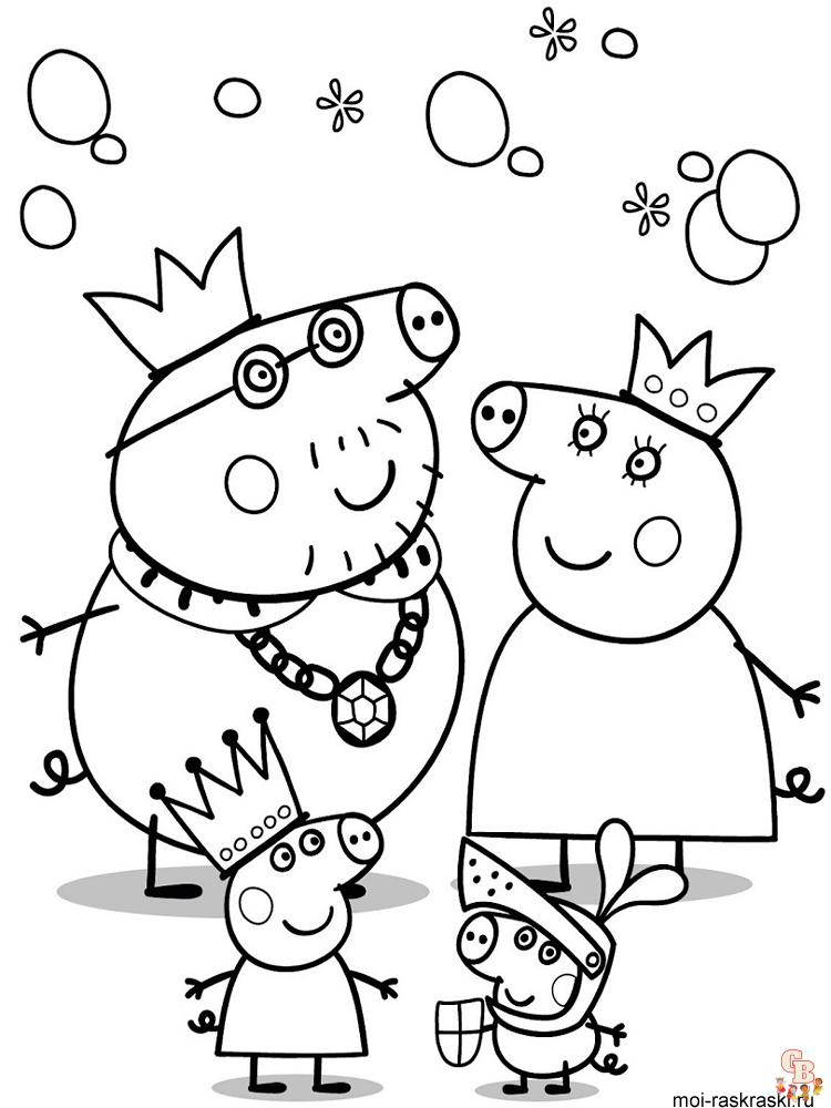 coloriage Peppa Pig