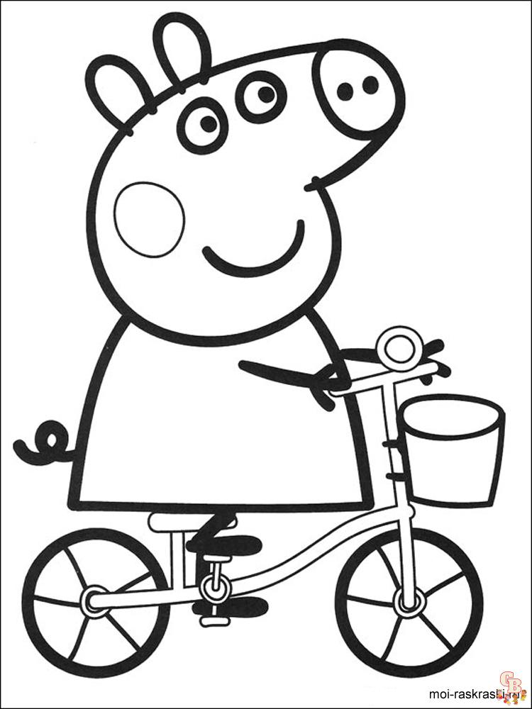 coloriage Peppa Pig