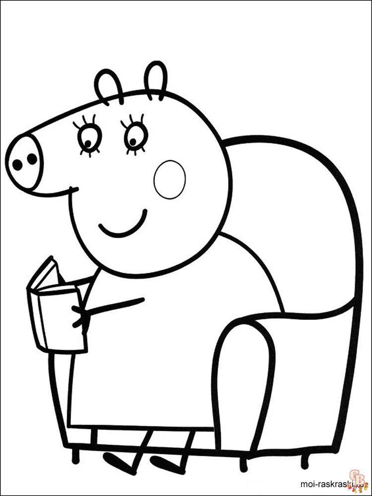 coloriage Peppa Pig