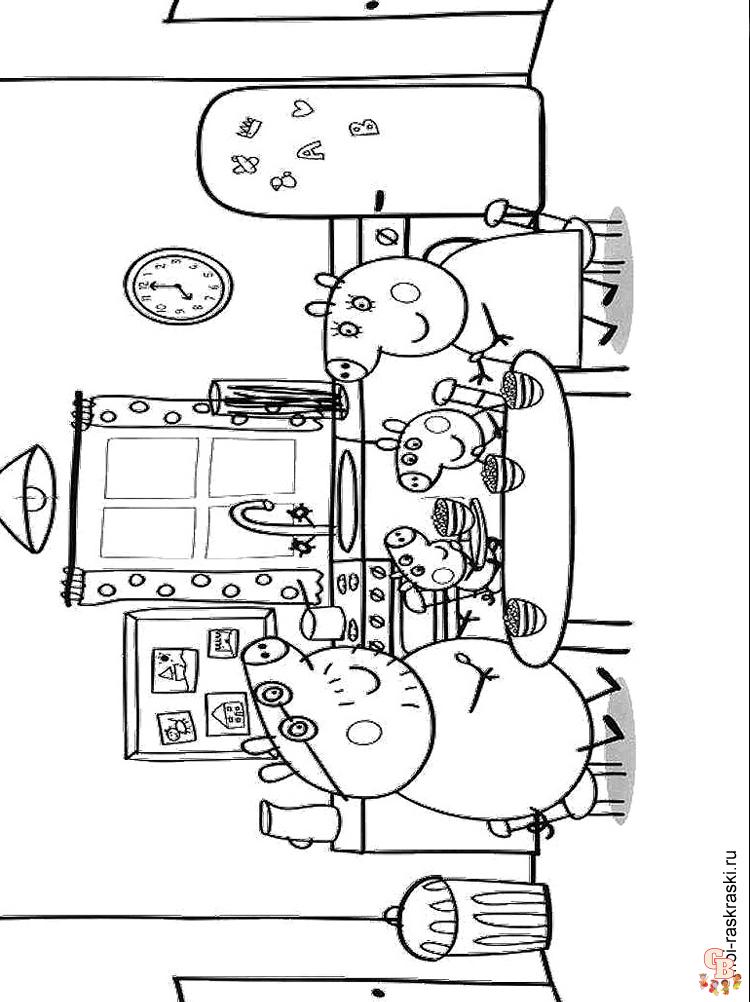 coloriage Peppa Pig