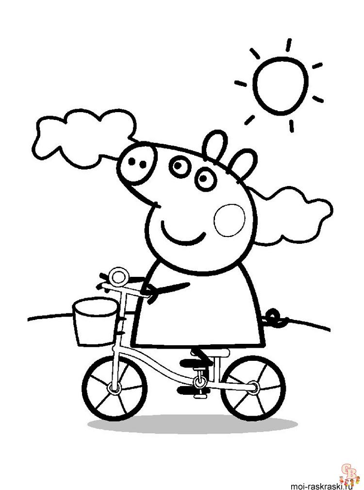 coloriage Peppa Pig