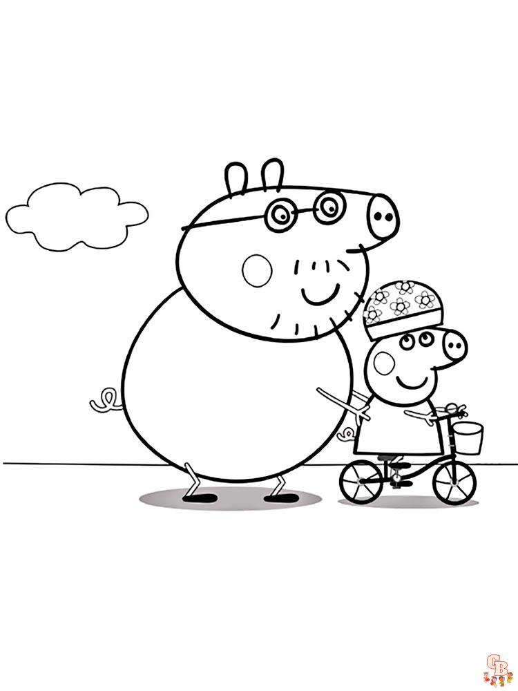 coloriage Peppa Pig