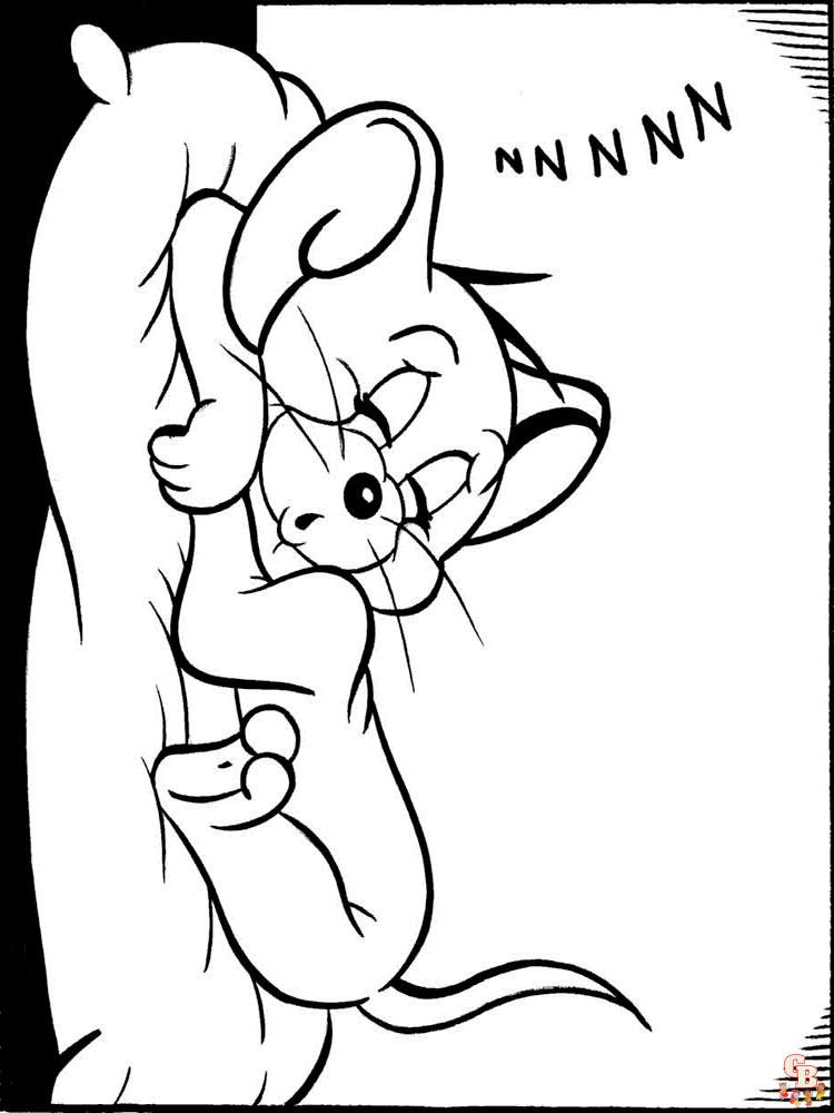 coloriage Tom et Jerry