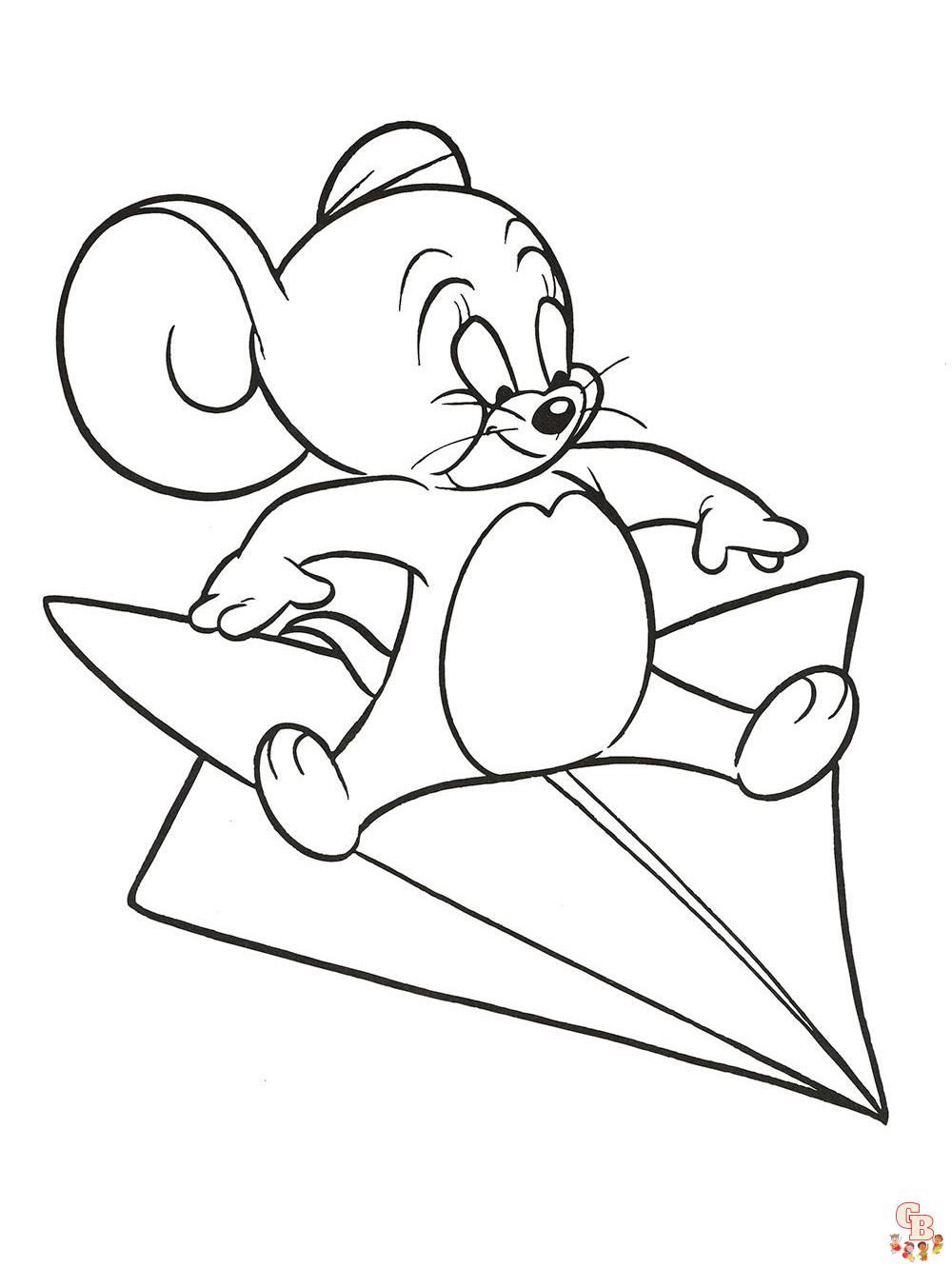 coloriage Tom et Jerry