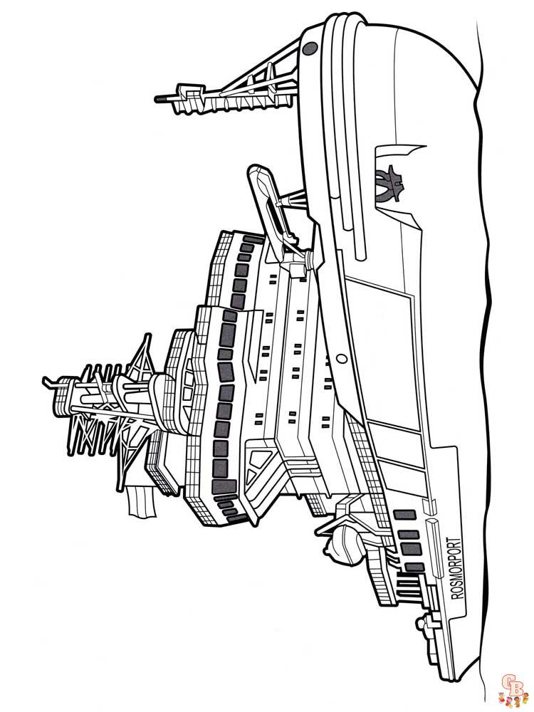 coloriage bateaux