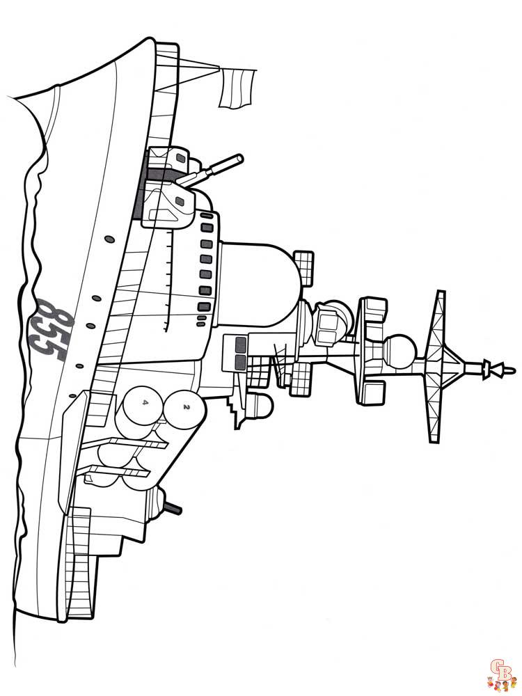 coloriage bateaux