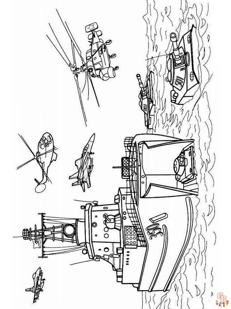 coloriage bateaux