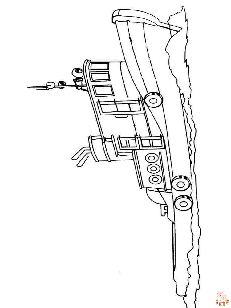 coloriage bateaux