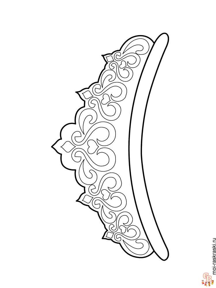 coloriage couronne