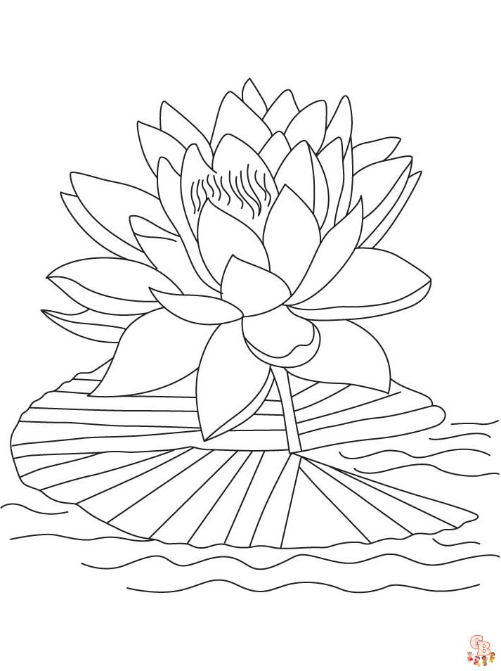 coloriage fleurs