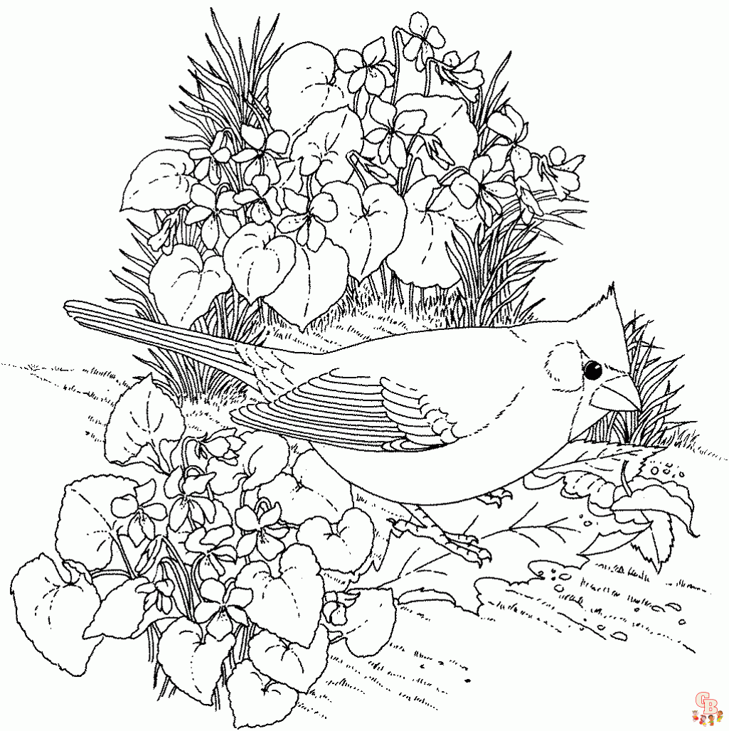 coloriage fleurs