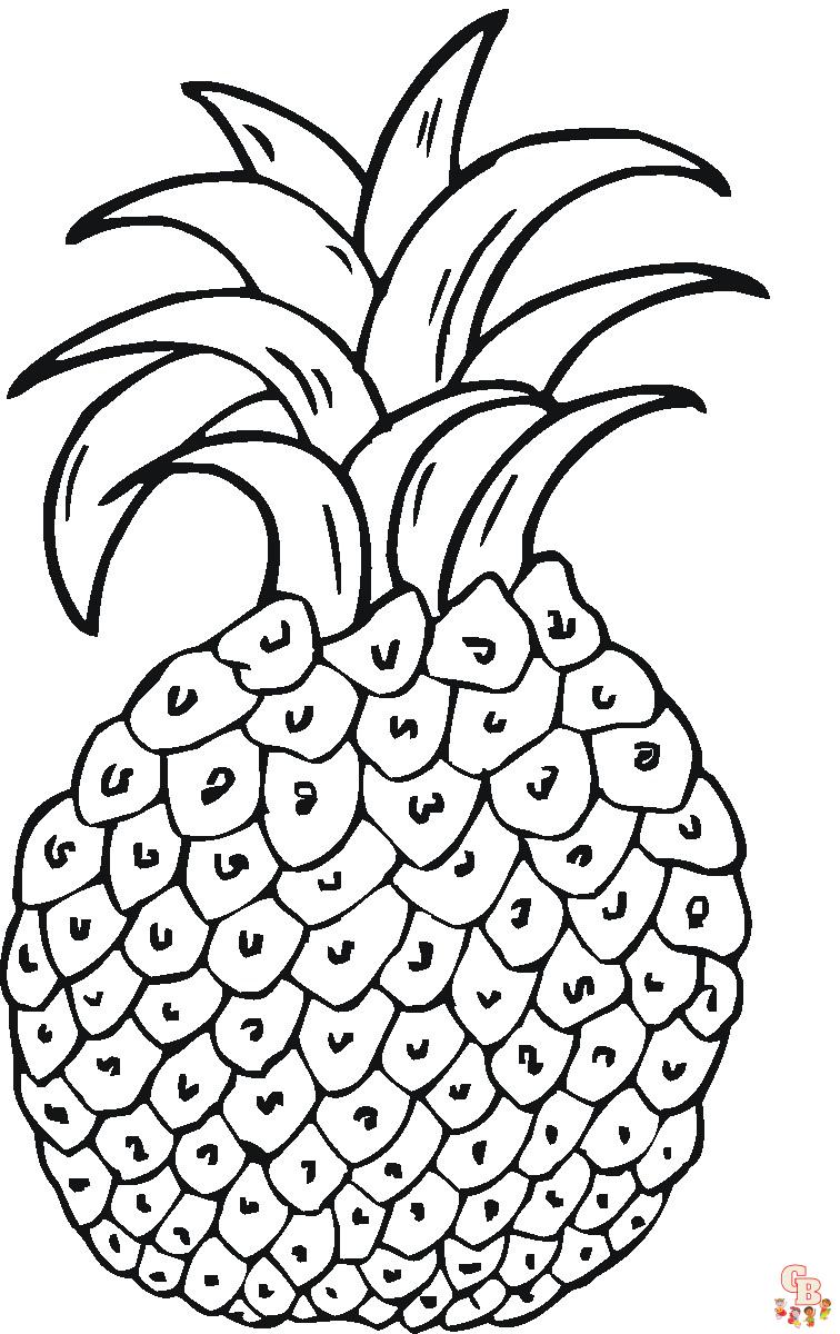 coloriage fruits