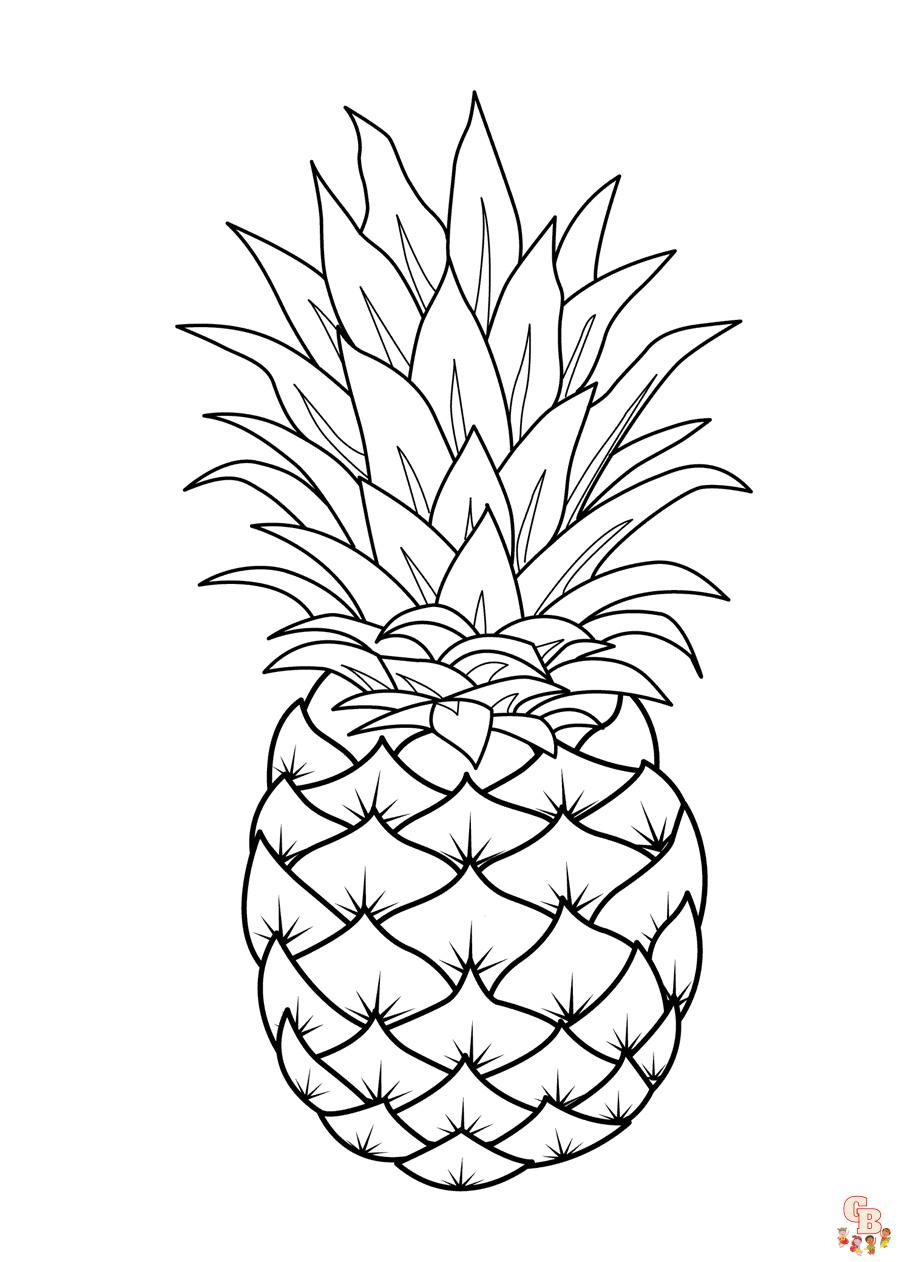 coloriage fruits