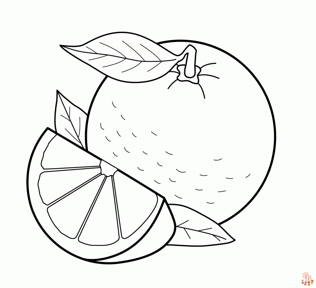 coloriage fruits