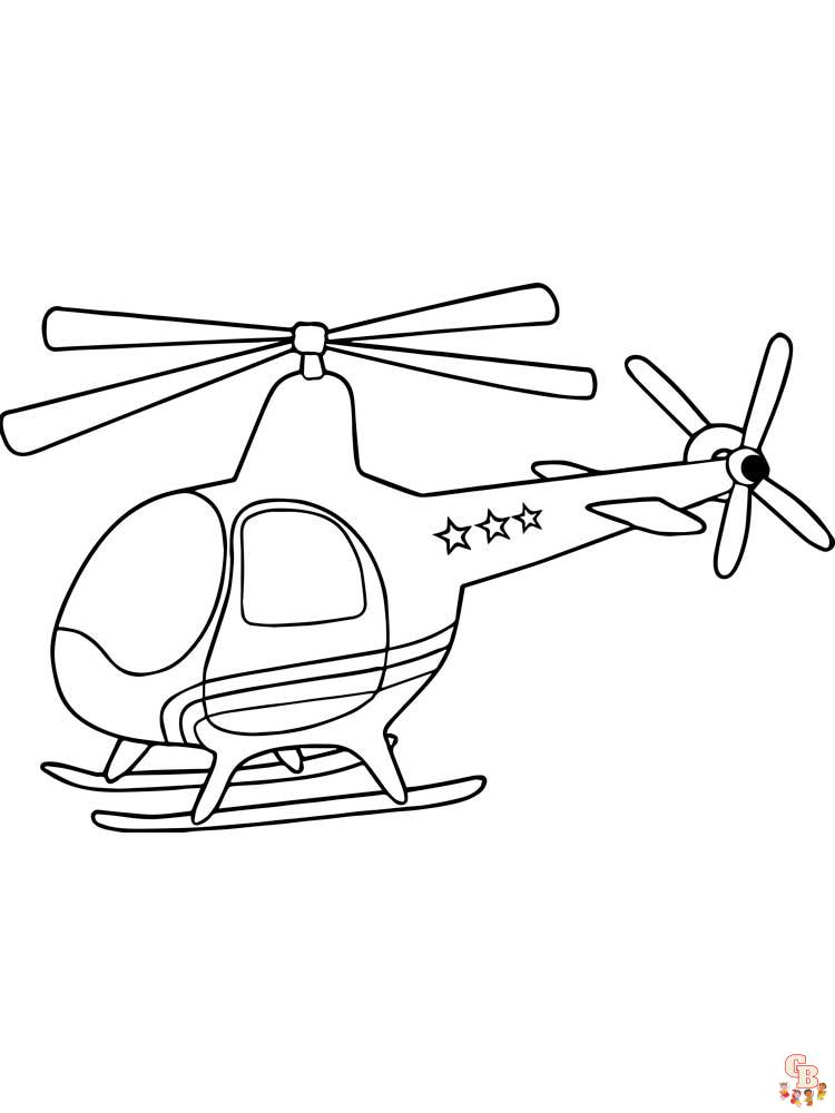 coloriage helicopteres