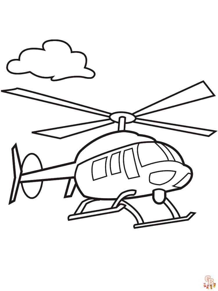 coloriage helicopteres