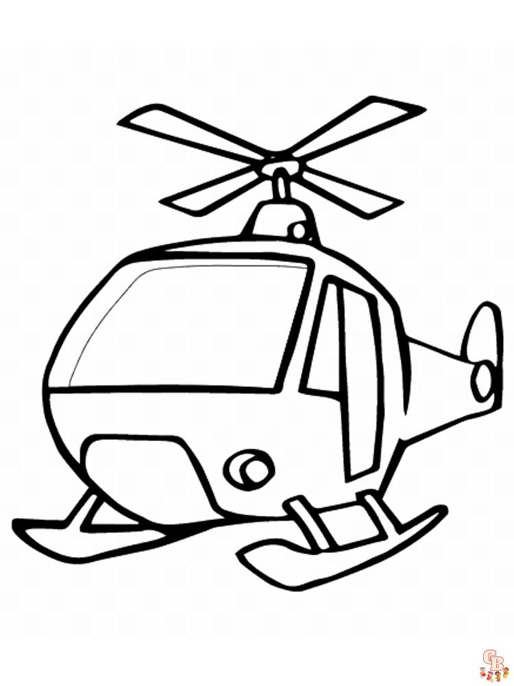 coloriage helicopteres