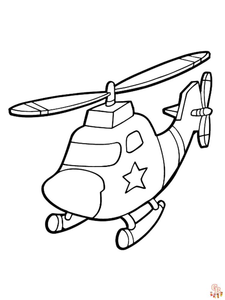 coloriage helicopteres