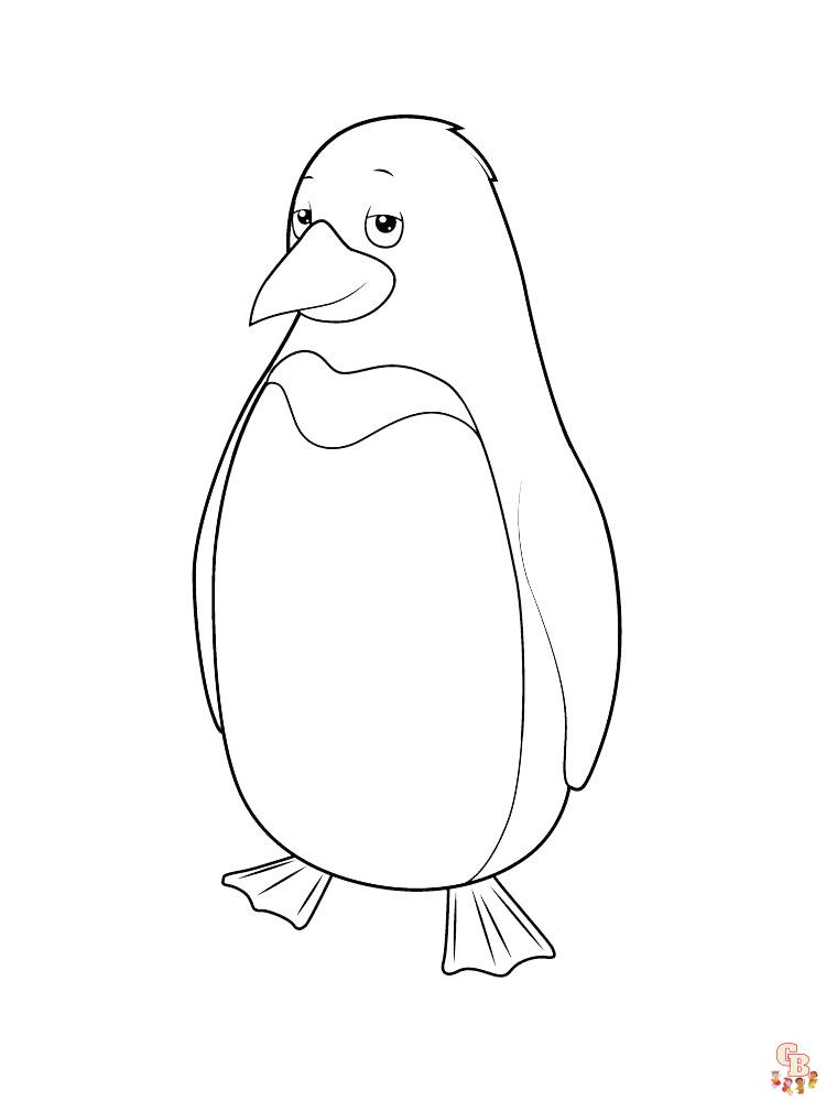 coloriage pingouins