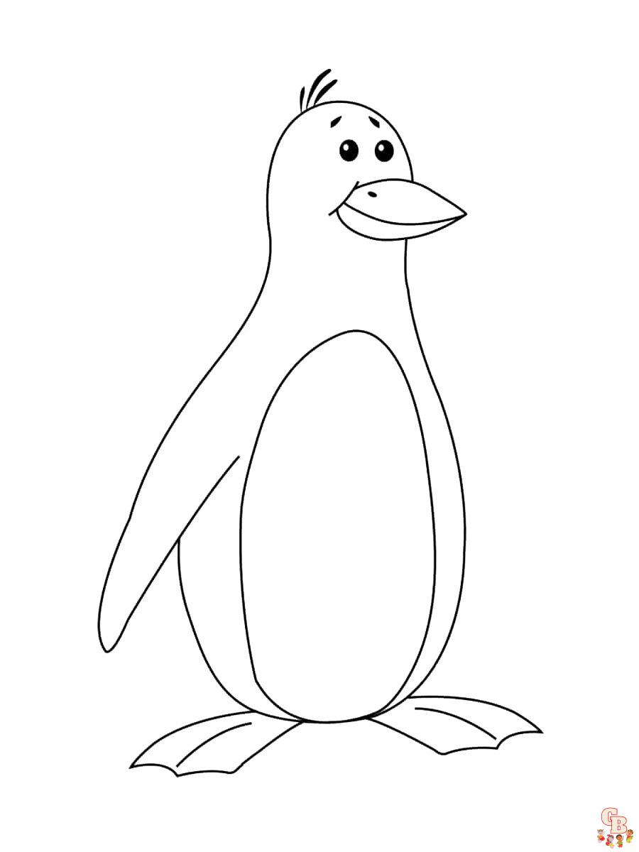 coloriage pingouins