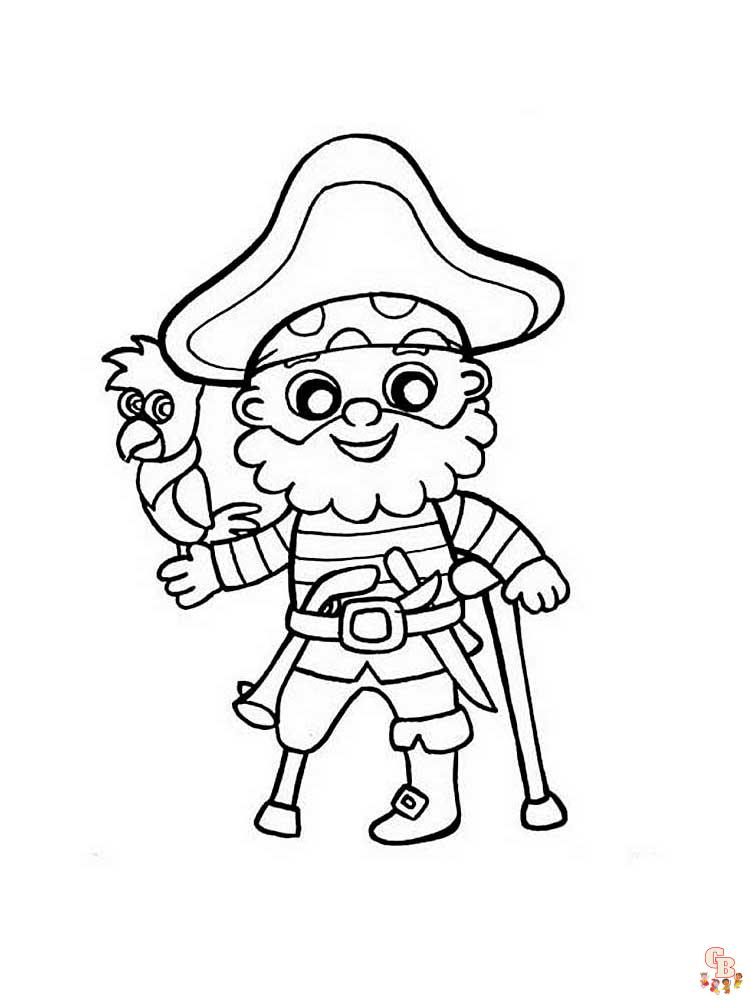 coloriage pirates