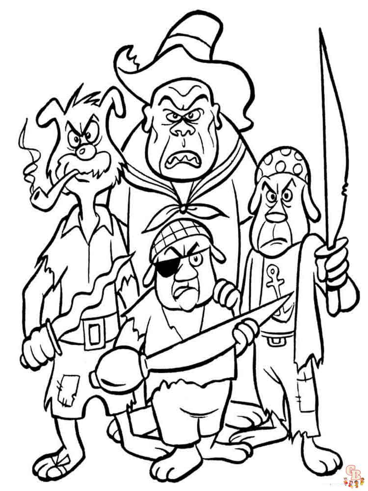 coloriage pirates