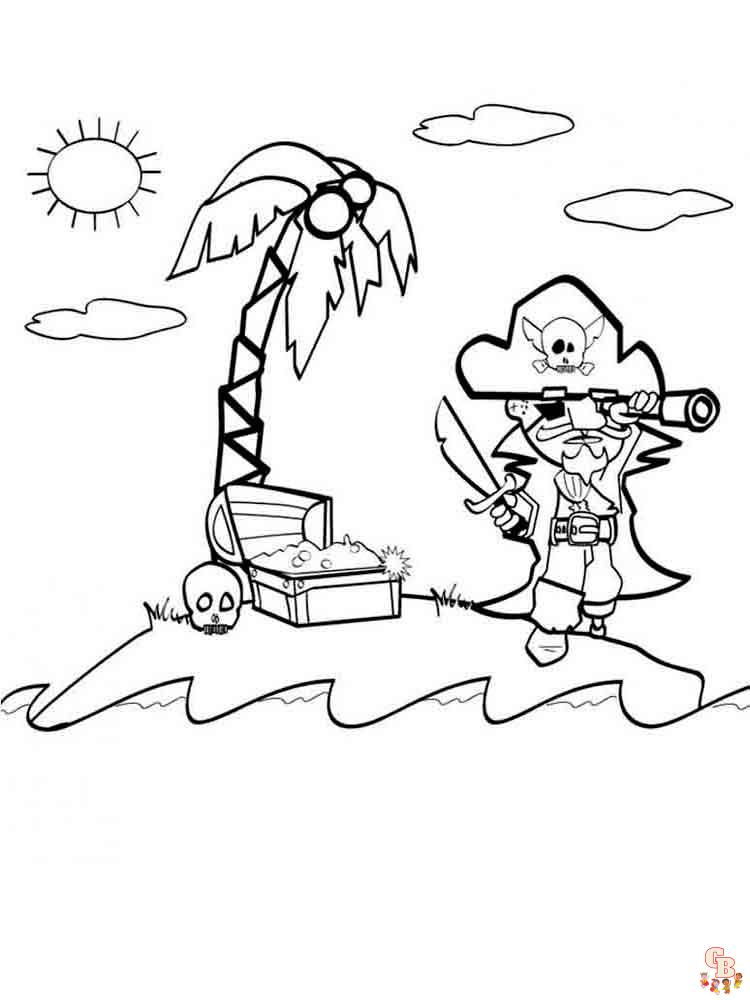 coloriage pirates