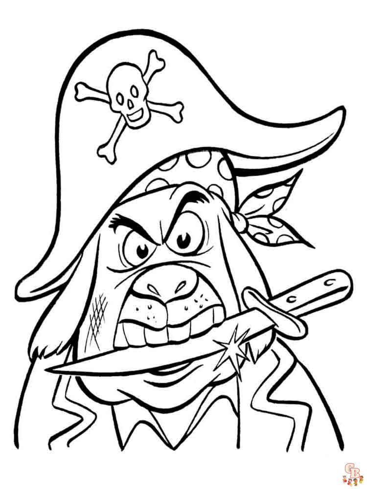 coloriage pirates