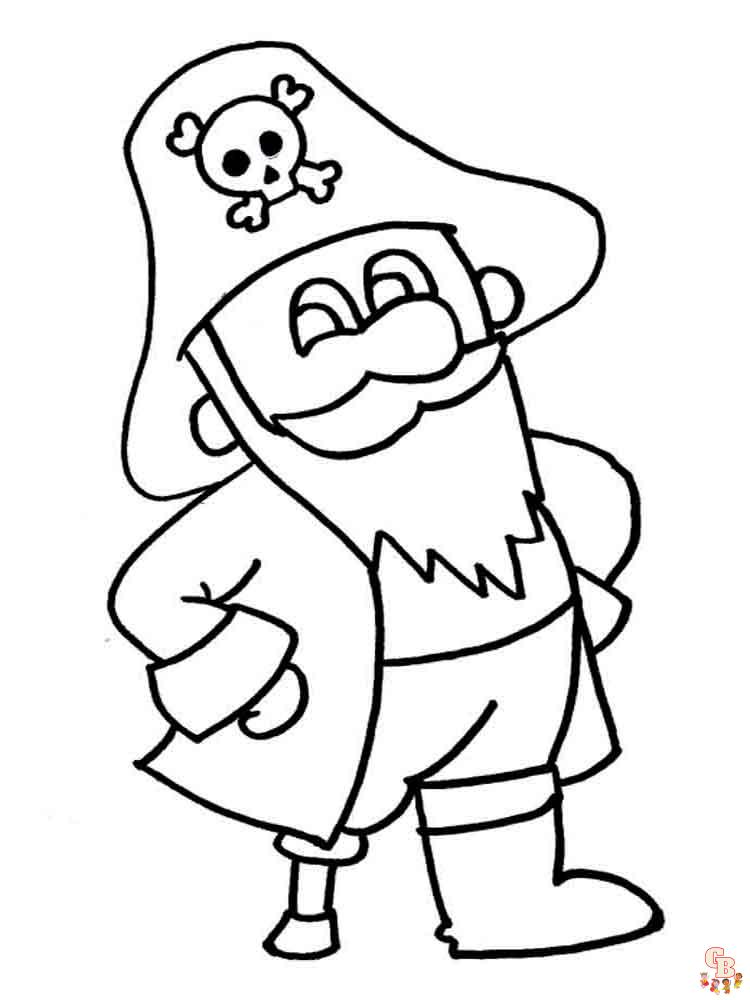 coloriage pirates