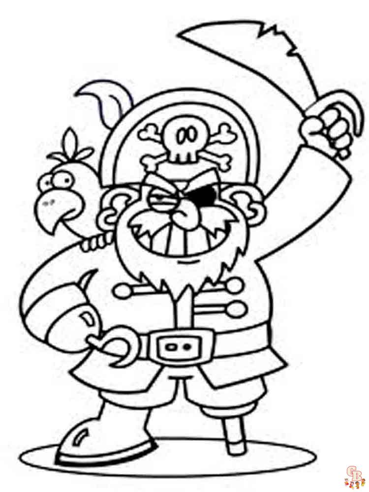 coloriage pirates