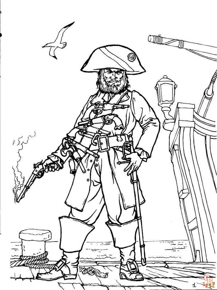 coloriage pirates