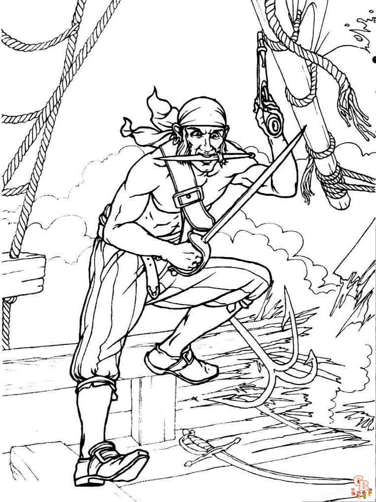 coloriage pirates