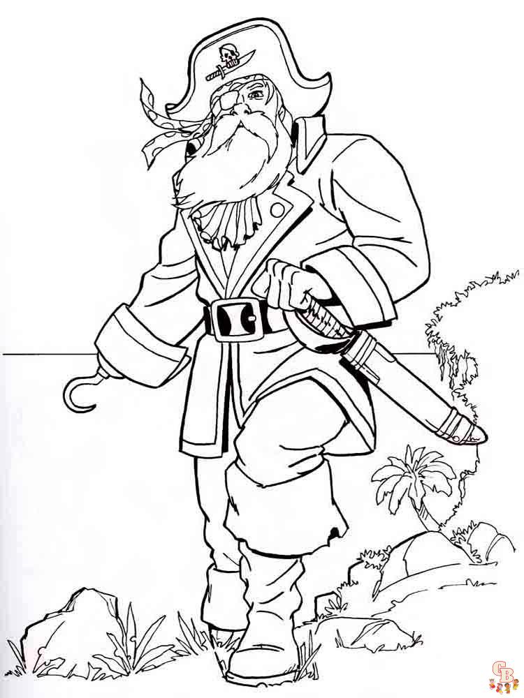 coloriage pirates