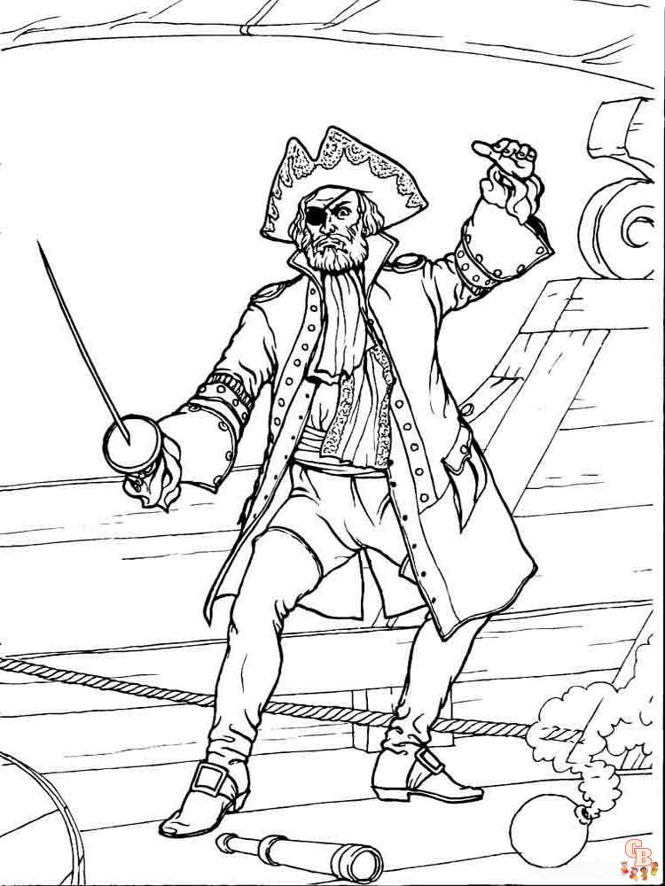 coloriage pirates