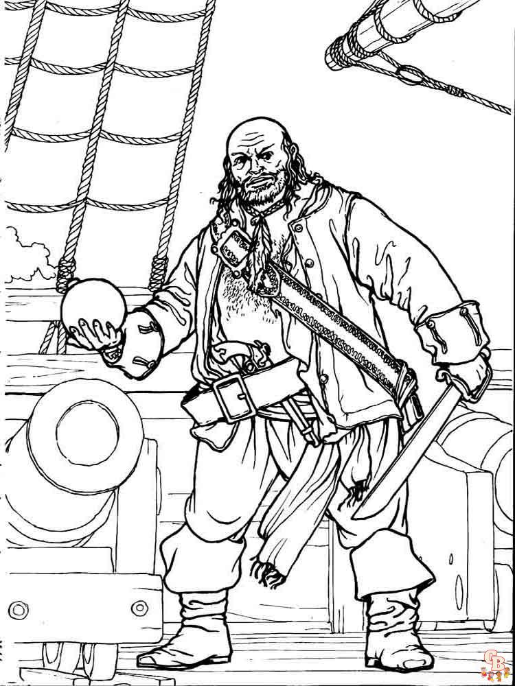 coloriage pirates