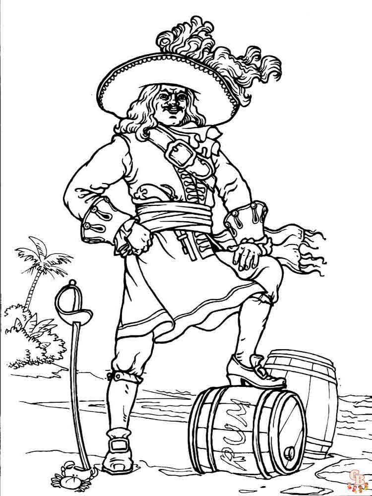 coloriage pirates